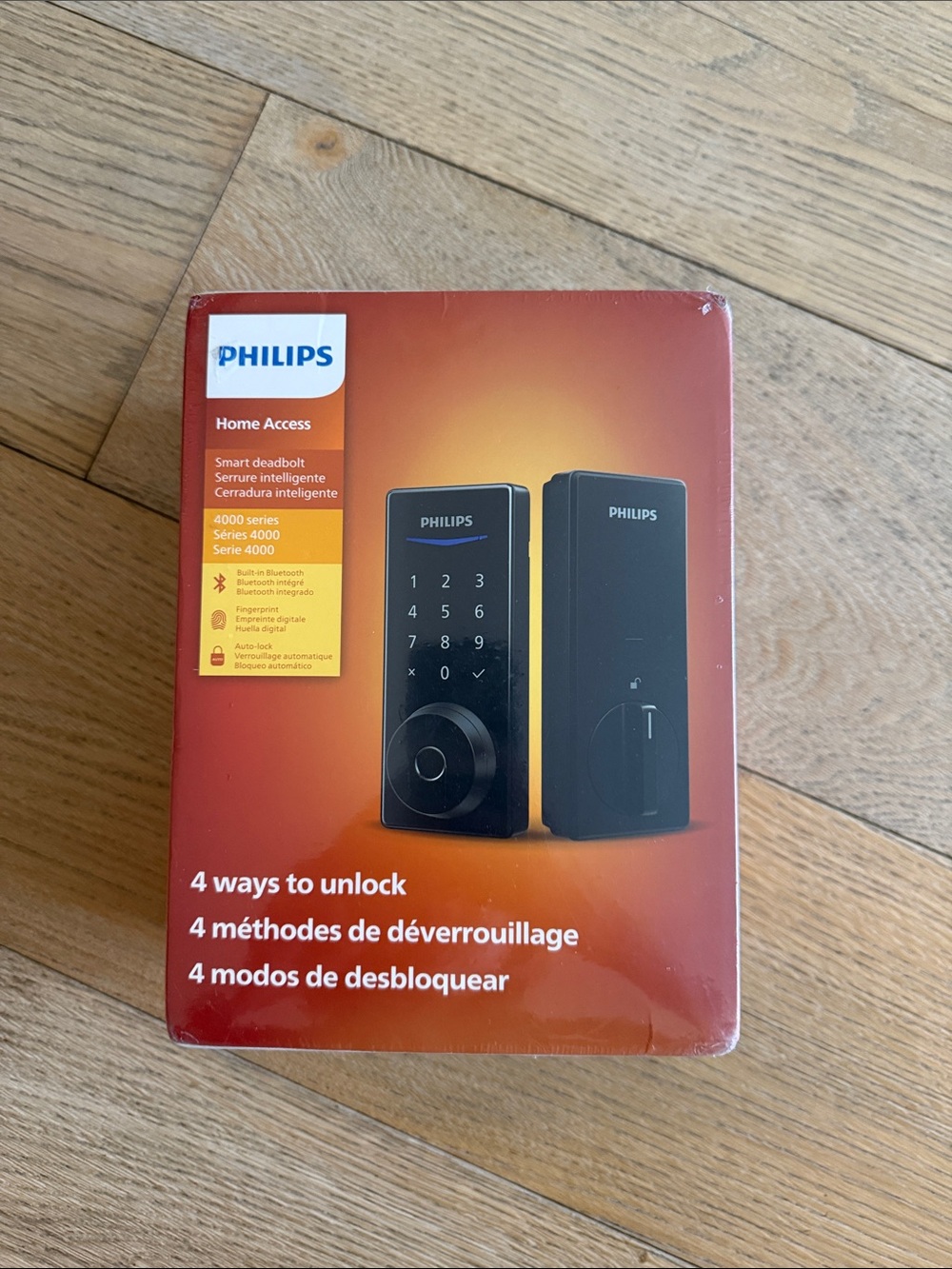 Philips Smart Deadbolt 4000 Series - Black